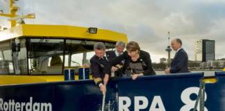 Die »RPA 8« wurde in Rotterdam getauft