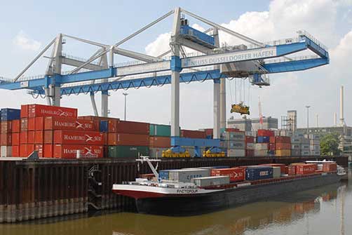 Neska hat eine Logistikhalle im Düsseldorfer Hafen bezogen
