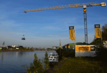 Ein neuer Kran eröffnet Zeppelin in Duisburg neue Möglichkeiten