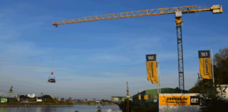 Ein neuer Kran eröffnet Zeppelin in Duisburg neue Möglichkeiten