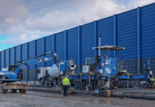 Das neue Containerterminal in Kreuztal soll in September 2018 in Betrieb gehen