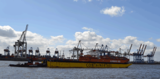 Carl Rober Eckelmann digitalisiert Barge-Transporte in Hamburg