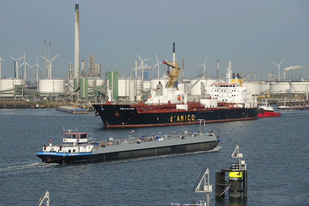 Der Rotterdamer Hafen hat 2017 mehr als 300 Mio. € durch Hafengebühren eingenommen