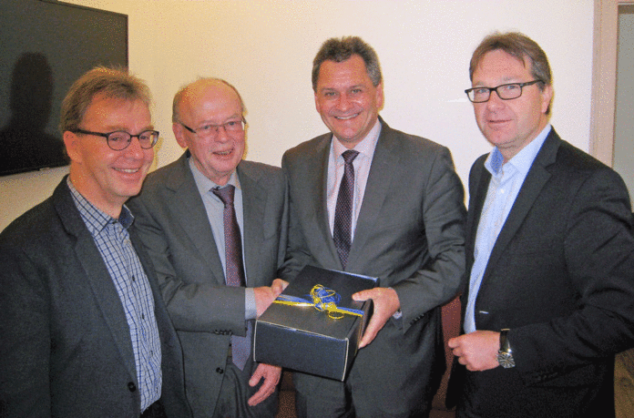 Helmut Wießner, Volker Wiegel, Wolfgang Stein und Jürgen Strahlheim