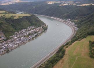 Der Rhein bei Sankt Goar