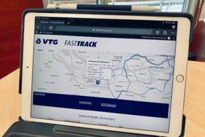 Mit dem Tool FastTrack bietet VTG Online-Vermietungen von Waggons