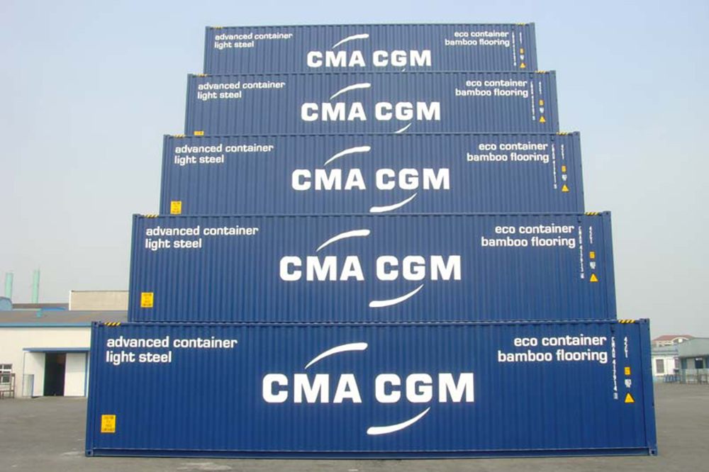 Cma Cgm Bamboo Floor Container Binnenschifffahrt Online