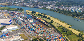 Duisburg, Container, duisport