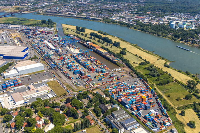 Duisburg, Container, duisport