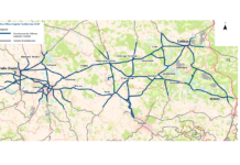 Streckennetz und -eigenschaften: Deutsche Bahn AG, Stand Juli 2021. Quelle: © European Union, Copernicus Land Monitoring Service 2018, European Environment Agency (EEA)