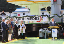 Archimedes, Taucherglockenschiff