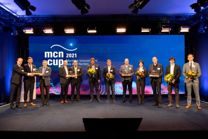 Neun Nominierte, vier Preisträger: Beim erstmals ausgelobten MCN Cup wurden zahlreiche Innovationen für die maritime Wirtschaft vorgestellt © Silke Heyer / MCN