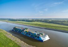 SVA Potsdam an Bord: LNG-getrieben über den Mississippi