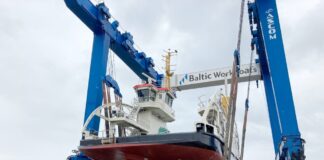 Die Schiffe wurden in Estland bei der Werft Baltic Workboats gebaut © WSV