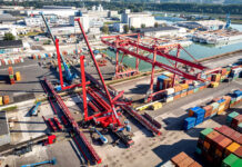 Ein großer Teil, der rund 3,5 Mio. t im Linzer Hafen jährlich umgeschlagenen Güter, ist für Hamburg bestimmt oder kommt aus der Hansestadt © Linz AG