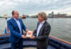 (v.l.): Markus Bangen, CEO von Duisport, und Koen Overtoom, CEO des Amsterdamer Hafens © Max Dijksterhuis