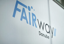 FAIRway Danube II Logo Projekt zur Modernisierung der Wasserstraße Donau