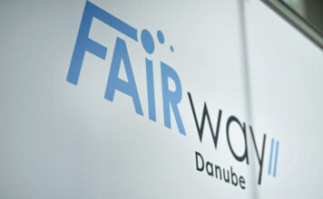 FAIRway Danube II Logo Projekt zur Modernisierung der Wasserstraße Donau