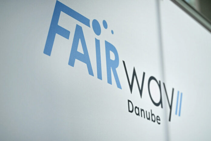 FAIRway Danube II Logo Projekt zur Modernisierung der Wasserstraße Donau