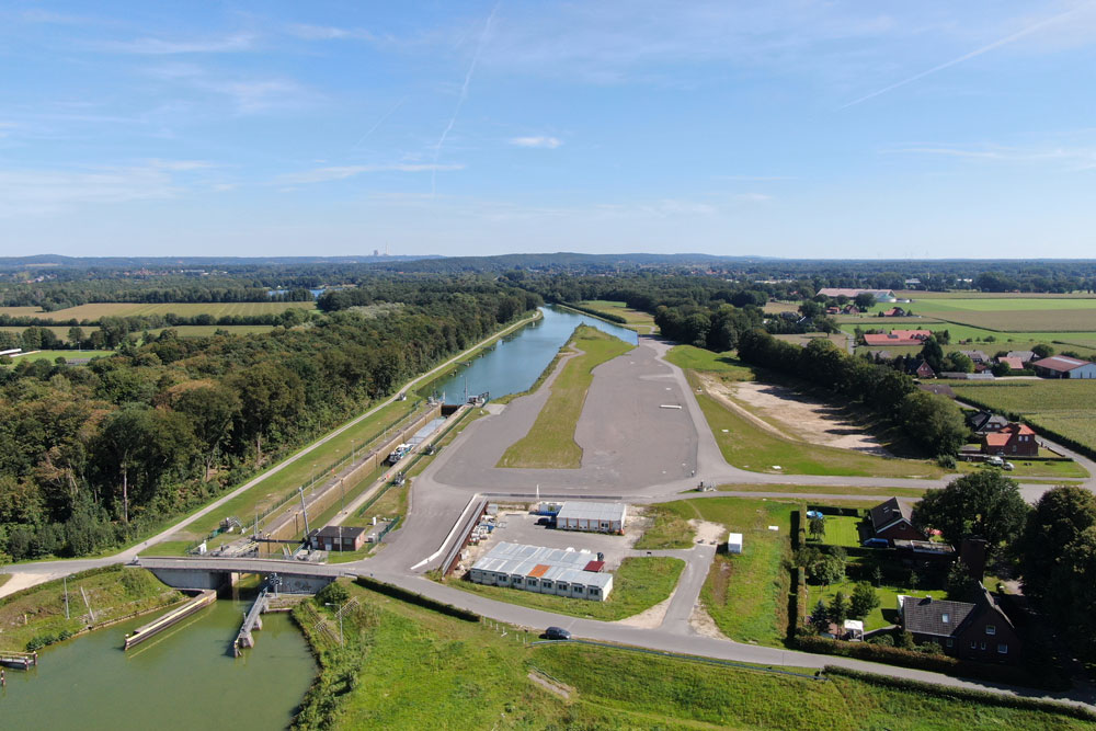 Die Schleuse Rodde soll 2028 in Betrieb gehen