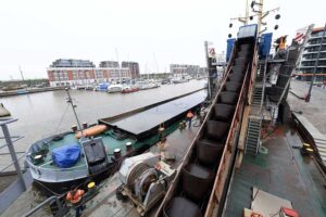Baggerarbeiten, Neuer Hafen, Bremen, Bremenports
