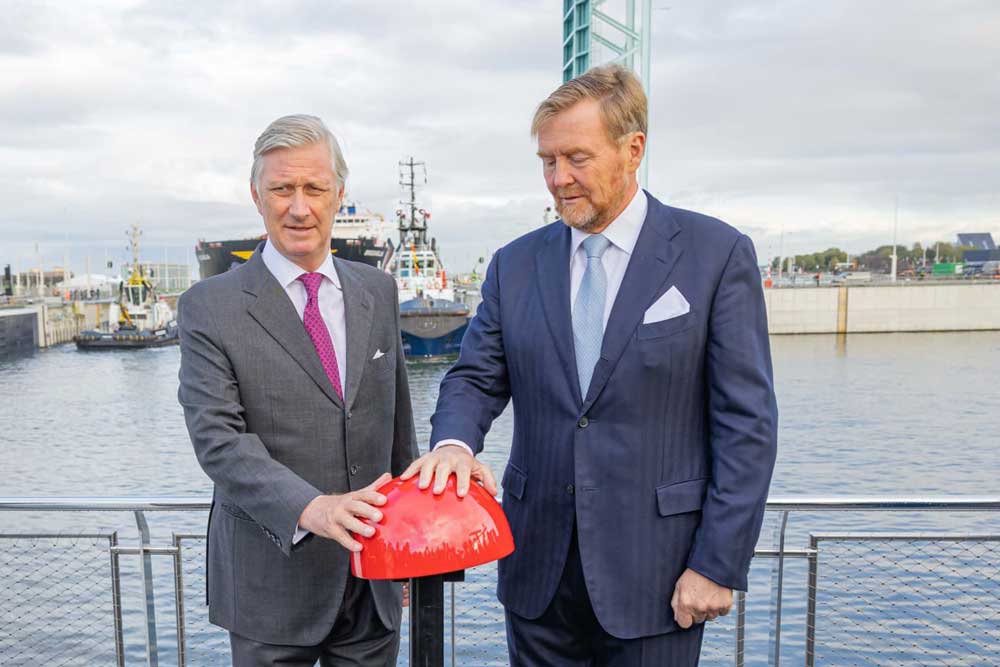 Ternuzen, Nieuwe Sluis, Philippe, Willem-Alexander, Belgien, Niederlande