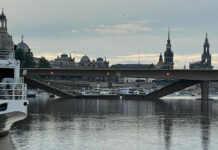 Dresden, Elbe, Carola, Carolabrücke, Brücke, Einsturz, Weiße Flotte, Elbe