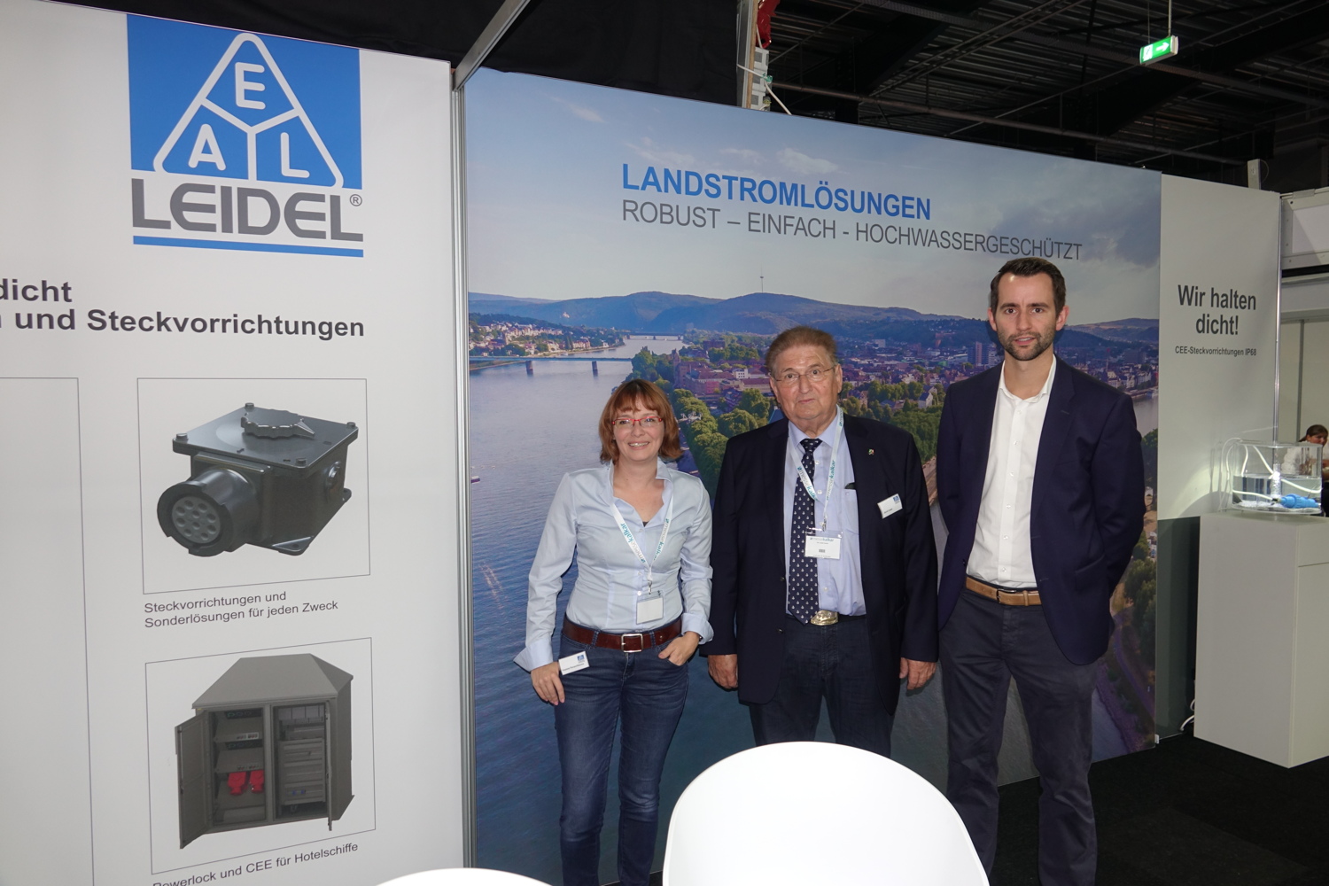 EAL Leidel will mehr Landstromsäulen bauen - Binnenschifffahrt Online